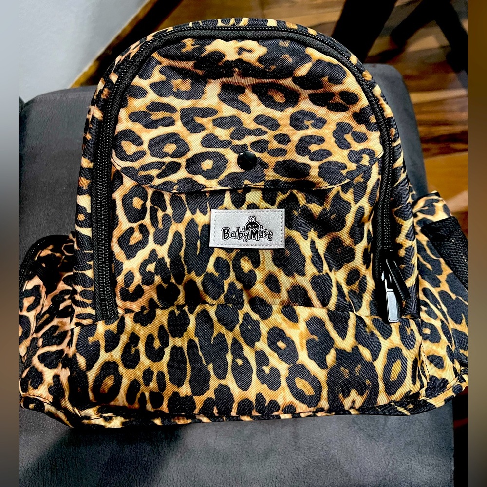 Babymust leopard print hip carrier